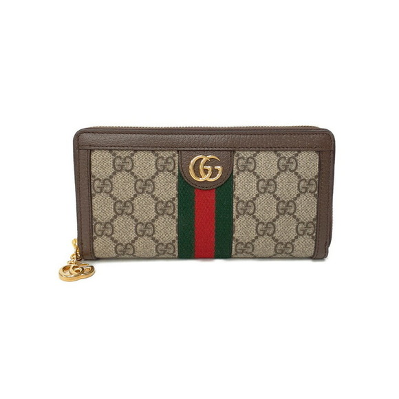 Gucci Wallet Zip Ophidia GG Long - Picture 1 of 5